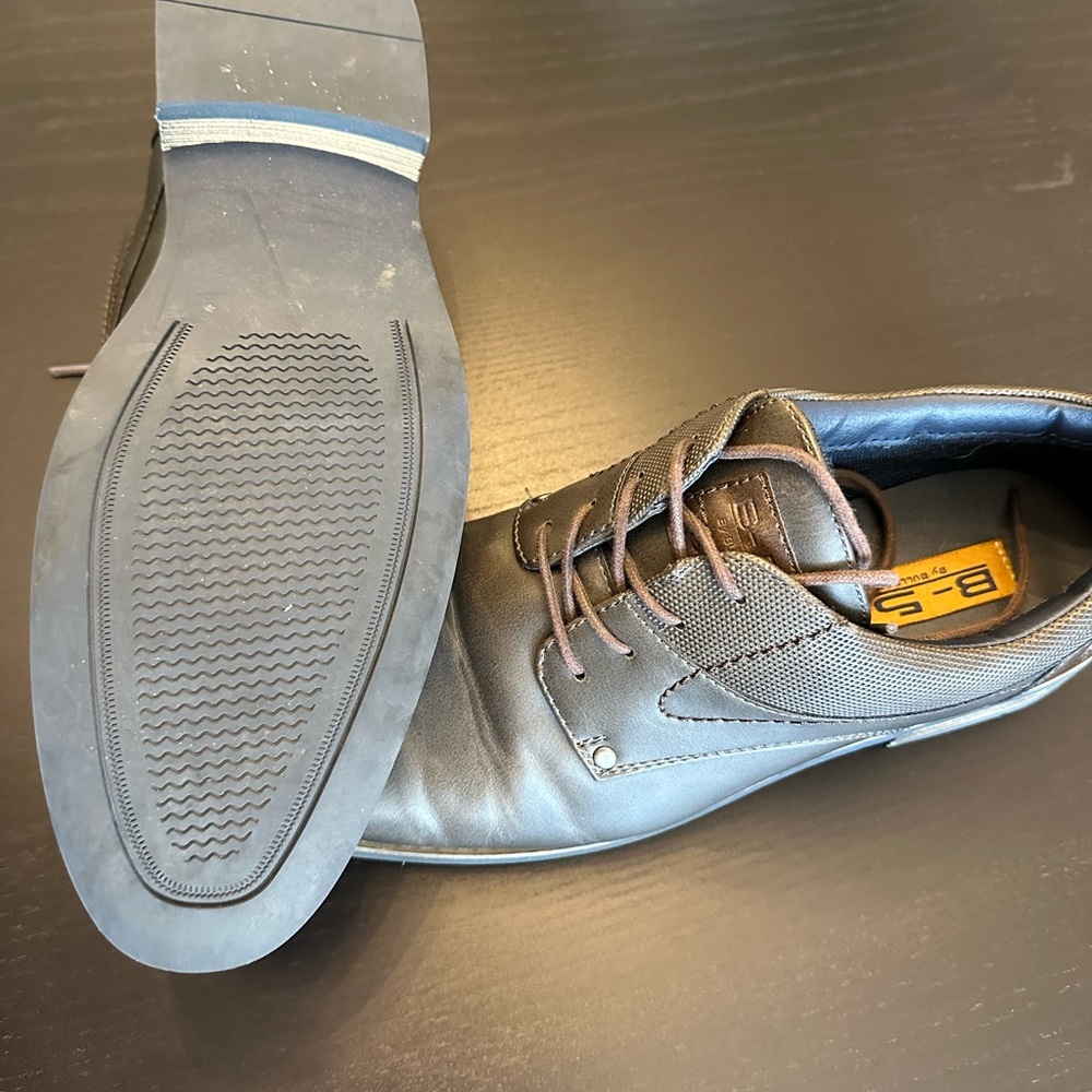 Casual Grey Oxfords